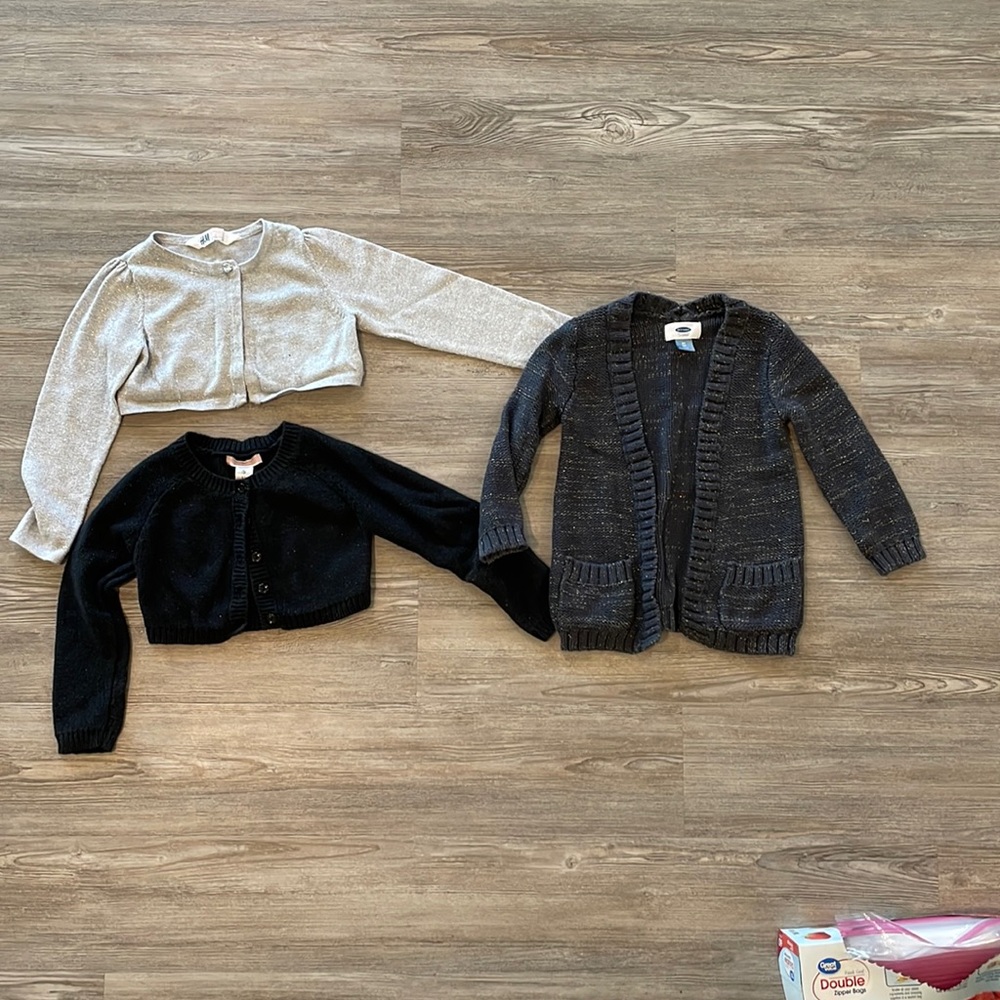 3 sparkly sweaters - all 3t